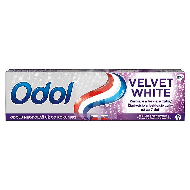 Zubná pasta Velvet White s fluoridom 75ml Odol