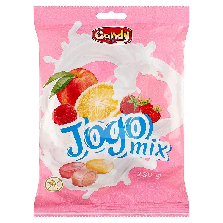 Cukríky furé Jogo Mix s náplňou s mliečno-ovocnou príchuťou 280g Candy