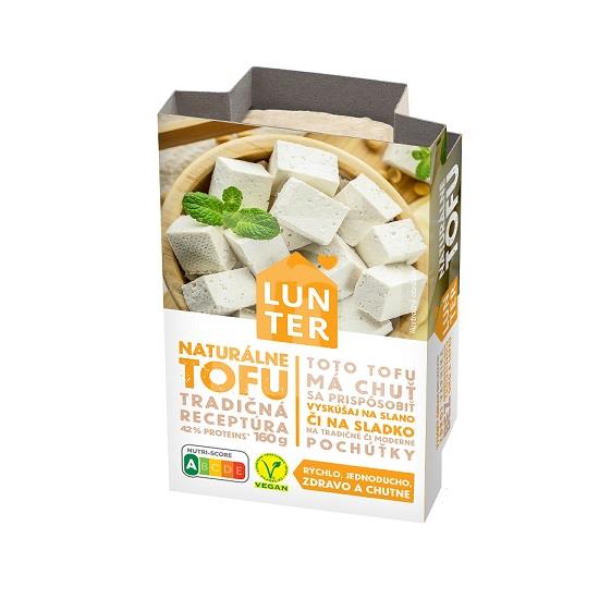 Tofu naturálne 160g Lunter