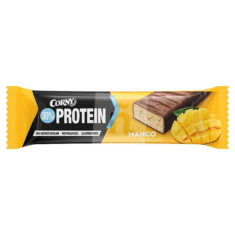 Tyčinka Protein s mliečnou čokoládou mango bez pridaného cukru 50g Corny