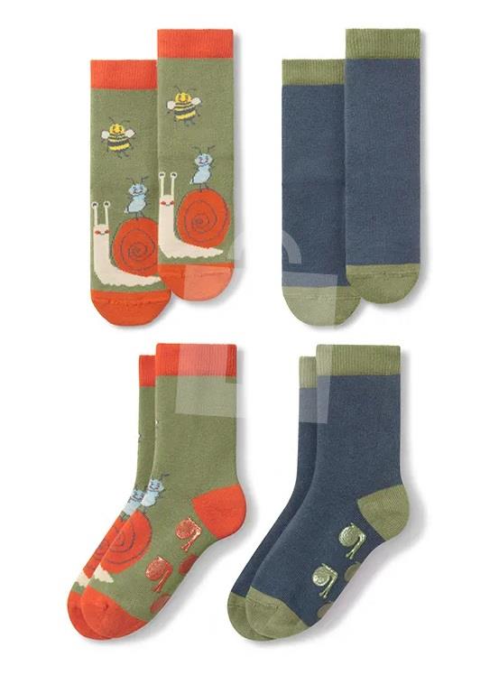 Ponožky detské protišmykové 31-34 2 páry Tchibo