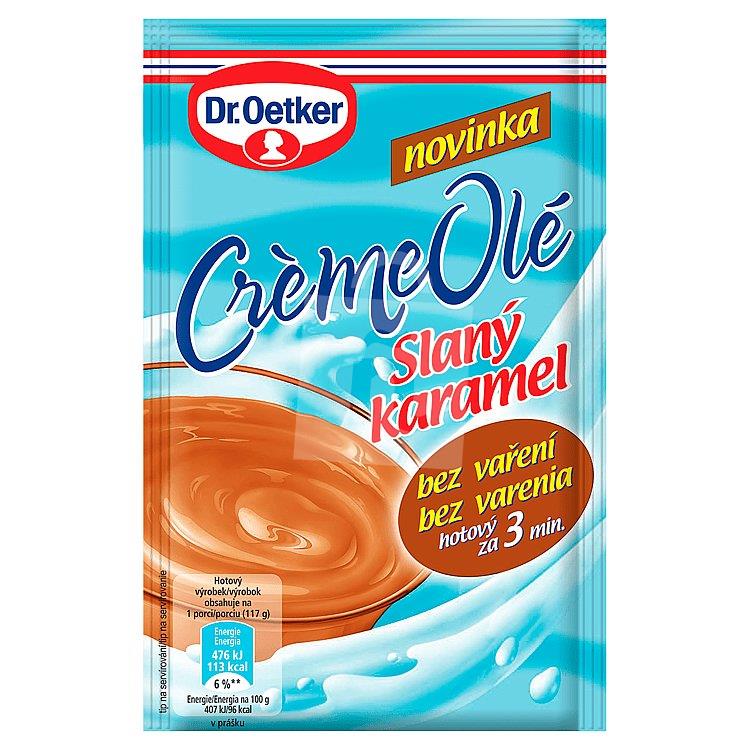 Puding bez varenia Créme Olé slaný karamel 53g Dr. Oetker
