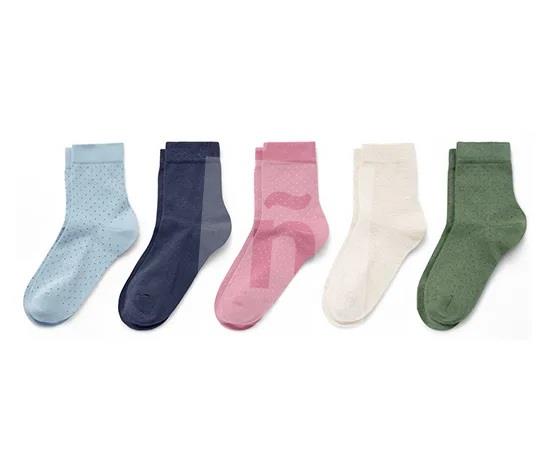 Ponožky dámske vysoké 39-42 5 párov Tchibo