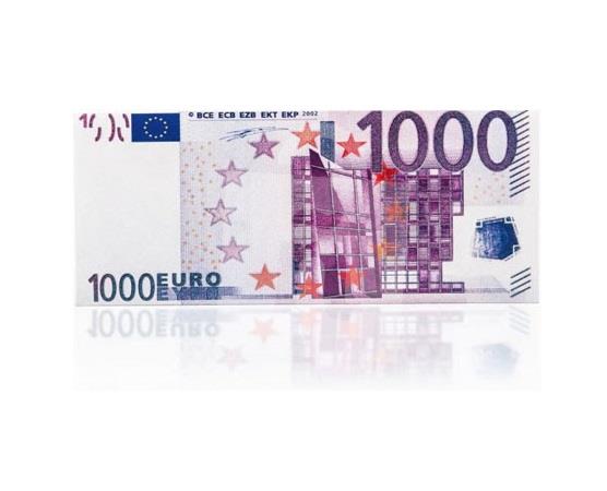 Čokoláda mliečna Bankovka 1000eur 60g