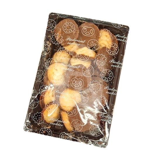 Sušienky Kokosky polomáčané v kakaovej poleve 200g Piedmont Cookies