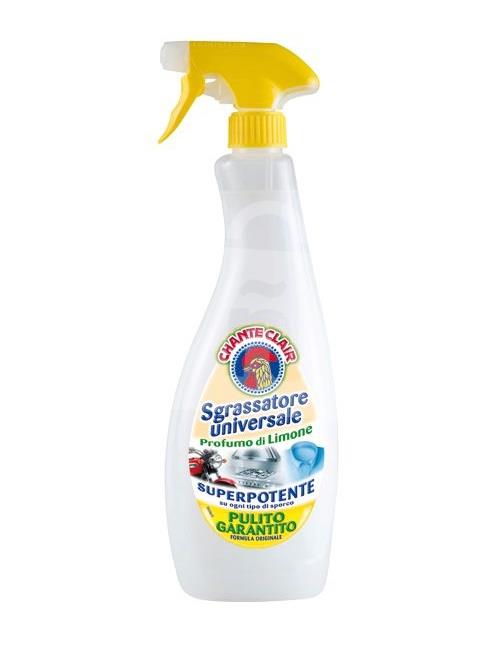 Univerzálny čistiaci prostriedok Sgrassatore Universale Limone - odmasťovač s vôňou citrónu 750ml ChanteClair