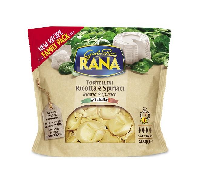 Cestoviny vaječné chladené Tortellini Ricotta e Spinaci 400g Giovanni Rana