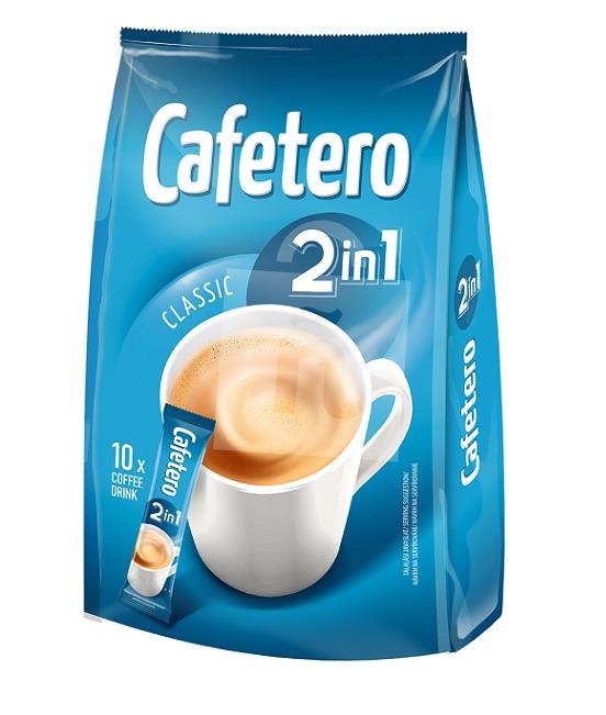 Instantný kávový nápoj Coffee drink 2in1 10x14g / 140g Cafetero