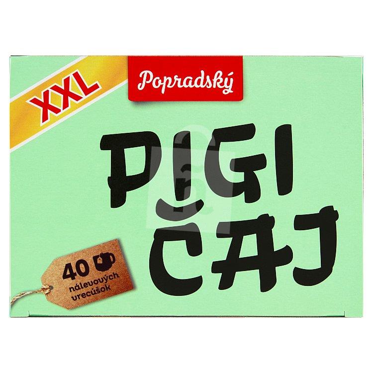 Čaj čierny Pigi XXL 40x1,5g / 60g Popradský