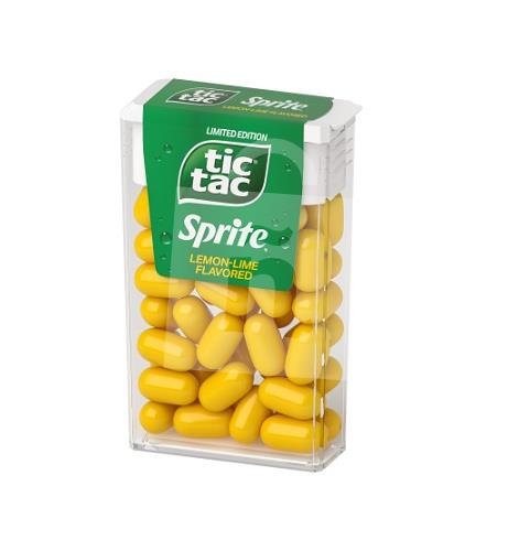 Cukríky dražé Sprite lemon-lime 18g Limited edition Tic Tac