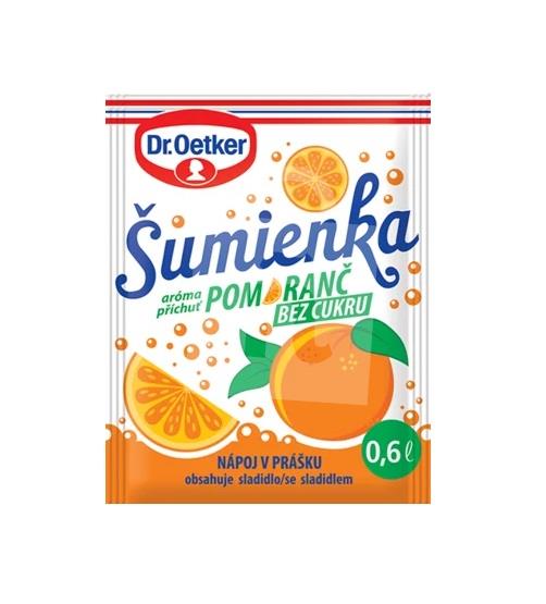 Šumienka pomarančová bez cukru 12g Dr. Oetker