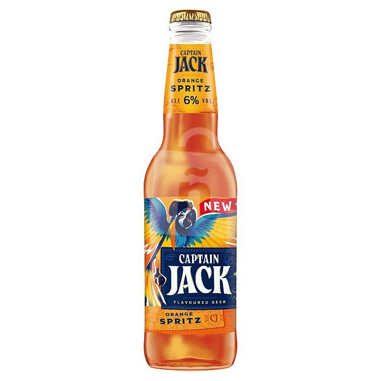 Miešaný alkoholický nápoj pripravený z piva Pirate orange spritz 6% 330ml CAPTAIN JACK