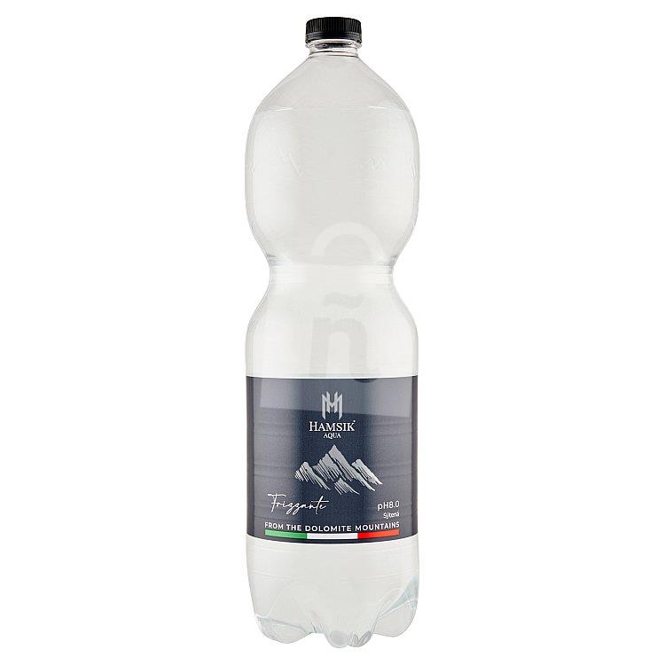 Voda pramenitá Aqua Frizzante sýtená 1,5l HAMSIK