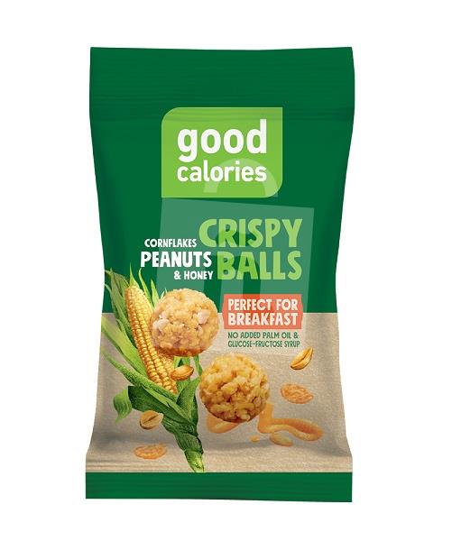 Pralinky raw Crispy Balls kukuričné vločky, arašidy & med 32g good calories