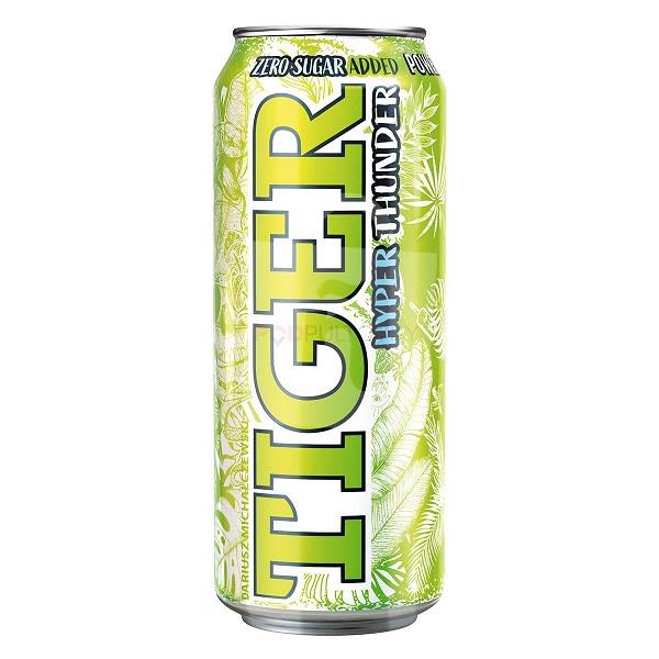 Energetický nápoj Hyper Thunder zero sugar added 500ml plech TIGER Energy drink