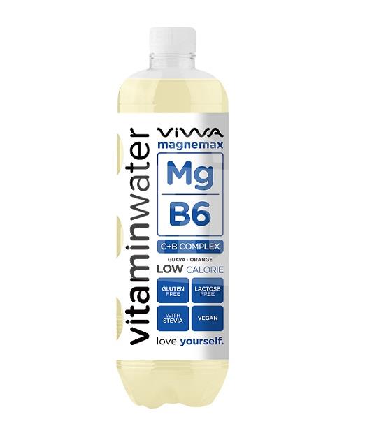 Nealkoholický nápoj Vitamin water magnemax guava orange 600ml Viwa