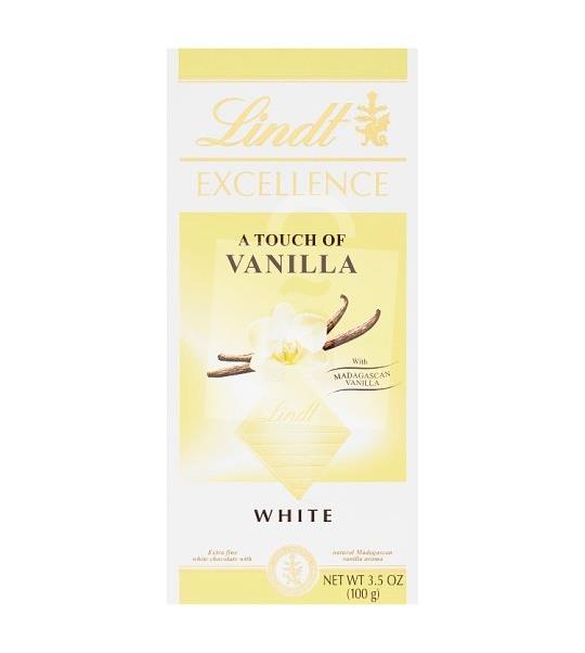 Čokoláda Excellence extra biela čokoláda s vanilkovou príchuťou 100g Lindt