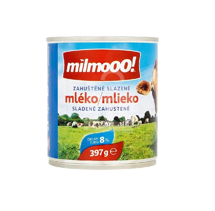 Sladené zahustené mlieko 397g Milmooo!
