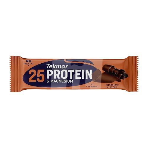 Tyčinka proteínová 25 protein & magnesium čokoládová 50g Tekmar