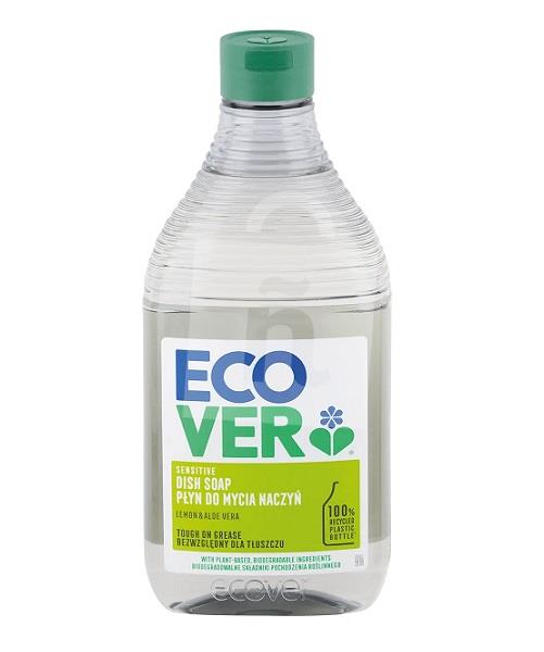 Prostriedok na umývanie riadu Sensitive lemon & aloe vera 450ml ECOVER 