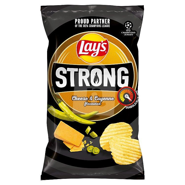 Zemiakové lupienky Strong cheese & cayenne 55g Lay's