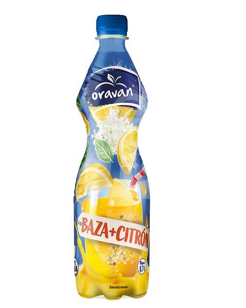 Sirup Baza+citrón modrá edícia 0,7L PET Oravan