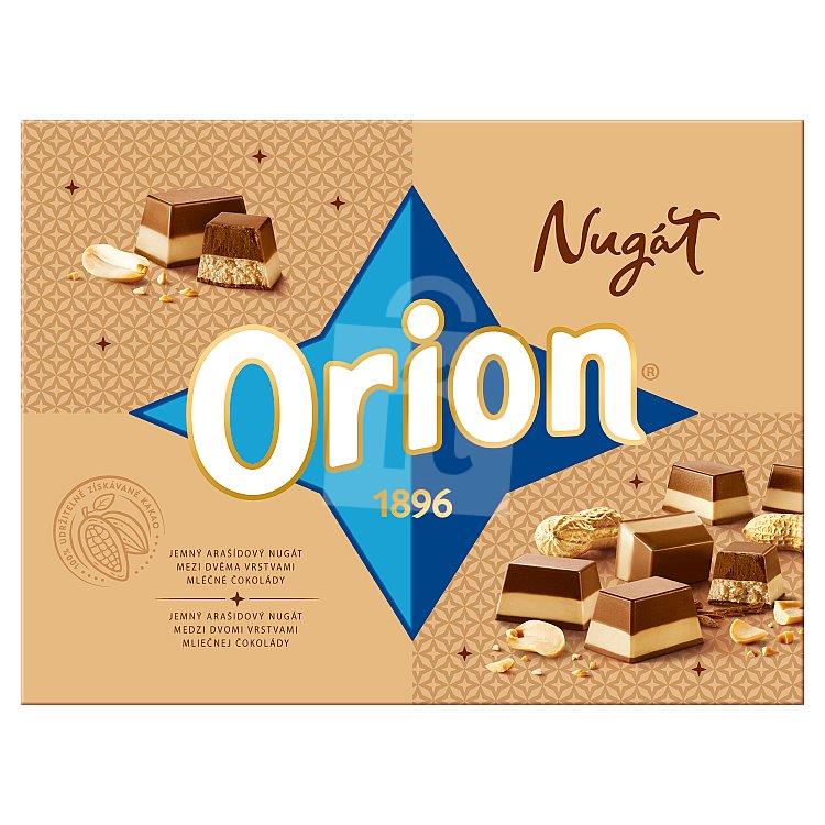 Dezert Nugát z arašidového nugátu a mliečnej čokolády 166g Orion