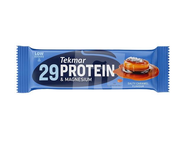 Tyčinka proteínová 29 protein & magnesium slaný karamel v kakaovej poleve 40g Tekmar