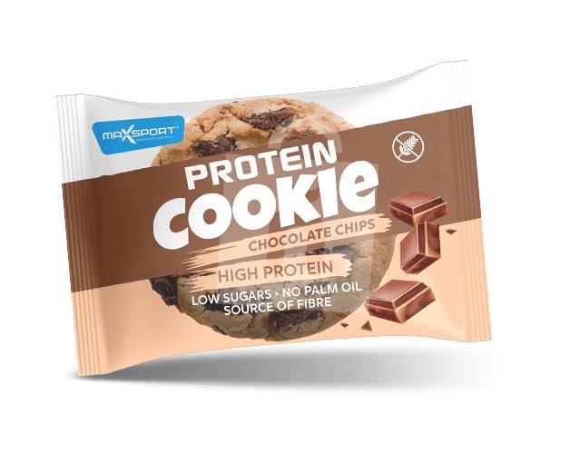 Sušienky proteínové Cookie chocolate chips 50g MaxSport