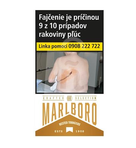 Cigarety Crafted Gold 100´s box 20ks Marlboro