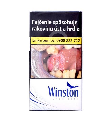 Cigarety Blue SSL box 20ks Winston