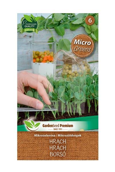 Semená Mikrozelenina Hrach 15g GardenSeed Premium