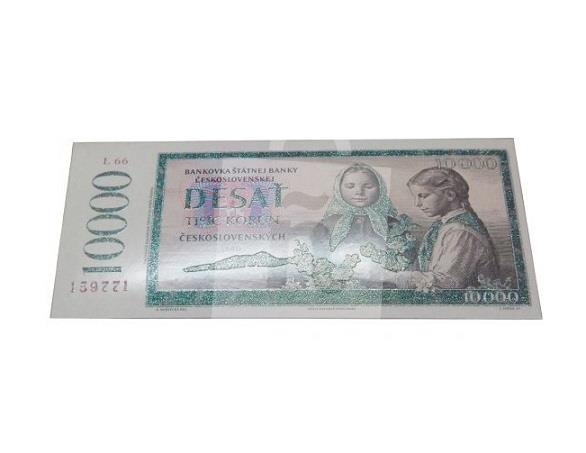 Čokoláda mliečna Bankovka 10 000 korun 60g