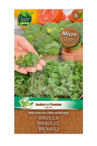 Semená Mikrozelenina Brokolica 3g GardenSeed Premium