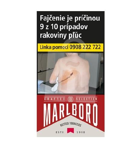 Cigarety Crafted Red 100´s box 20ks Marlboro