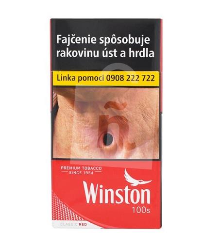 Cigarety Classic Red 100´s box 20ks Winston