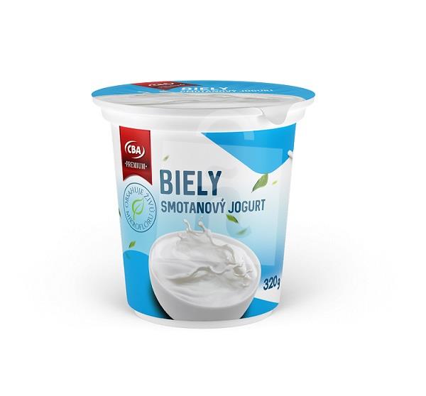 Jogurt smotanový biely 320g CBA Premium