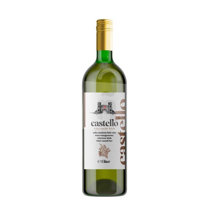 Castello víno biele suché 1l CBA 