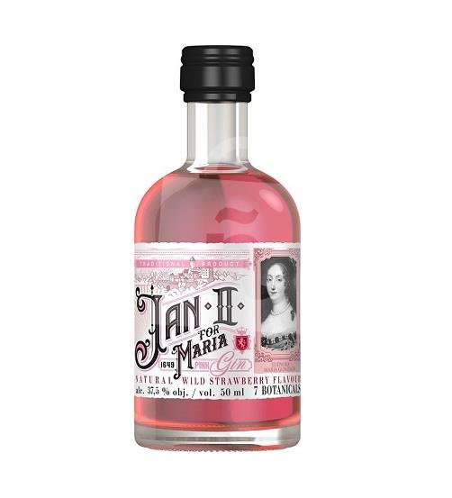 Gin Jan II for Maria Pink 37,5% 0,05l Gas Familia