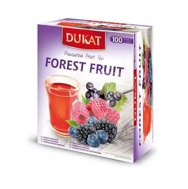 Čaj ovocný forest fruit 100x2g / 200g DUKAT