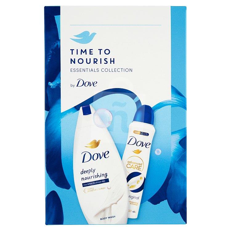 Darčeková kazeta Time to Nourish Essentials collection Dove