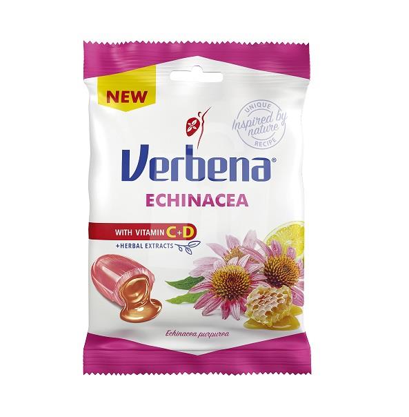 Cukríky furé s vitamínom C+D echinacea 60g Verbena