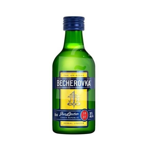 Bylinný likér original 38% 0,05l Becherovka