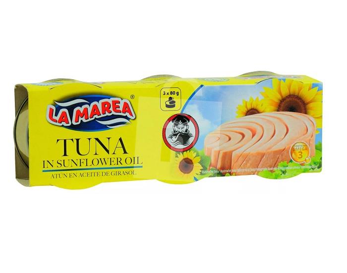 Tuniak v slnečnicovom oleji PP 156g / 240g LA MAREA