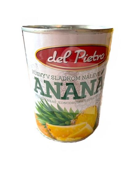 Kompót ananás kúsky v sladkom náleve 580ml / 565g del Pietro