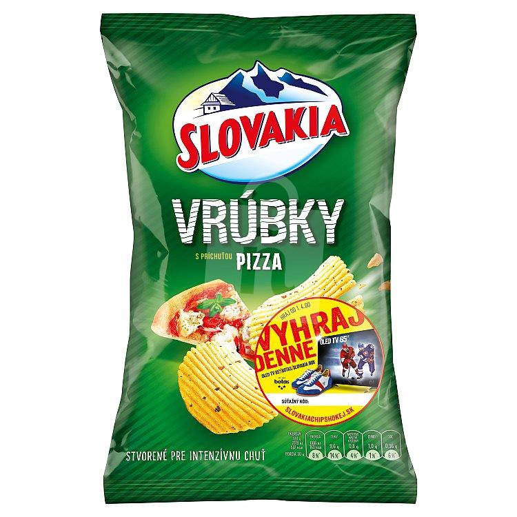 Zemiakové lupienky Vrúbky pizza 120g Slovakia