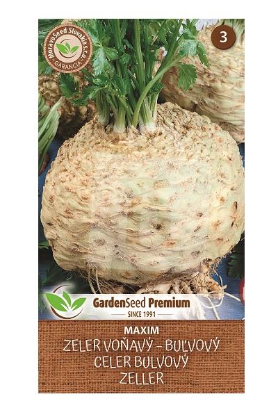 Semená zeler buľvový Maxim 0,4g GardenSeed Premium