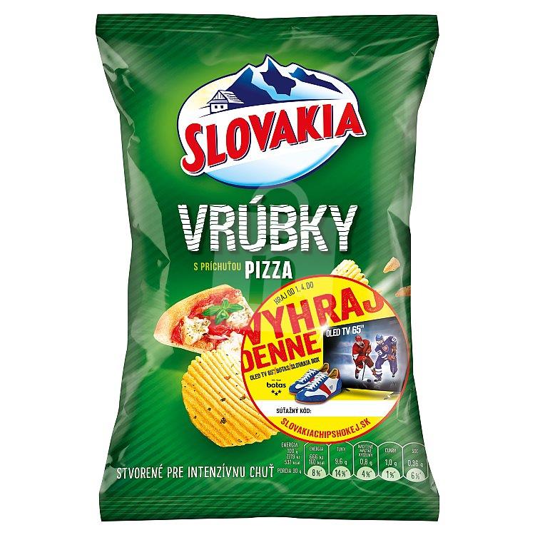 Zemiakové lupienky Vrúbky pizza 55g Slovakia