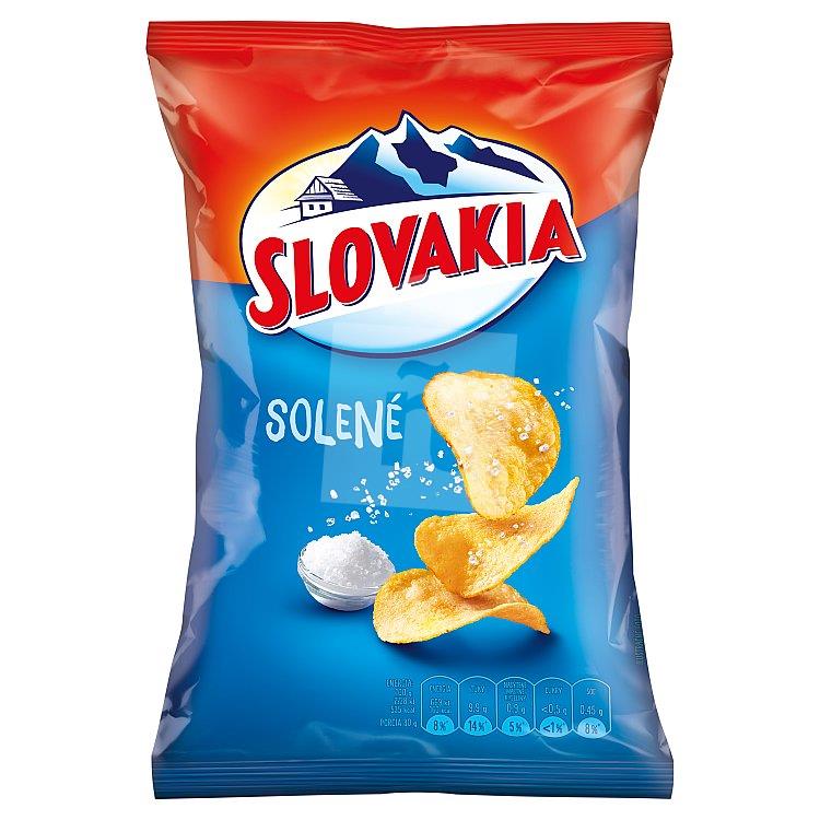 Zemiakové lupienky solené 60g Slovakia