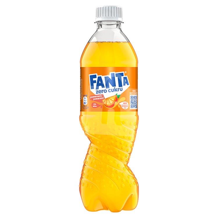 Limonáda pomaranč zero 500ml Fanta